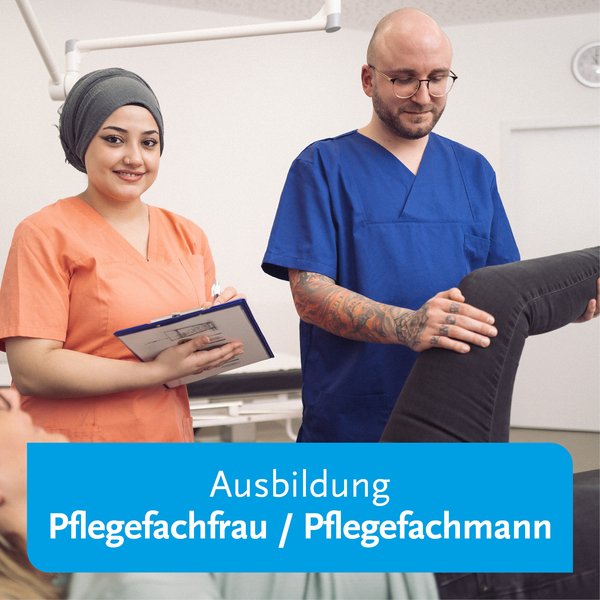 Pflegefachfrau mit Arzt Pflegefachfrau mit Arzt
