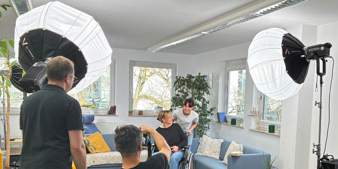 Dreharbeiten Einblick hinter der Kamera der Dreharbeiten